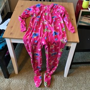 Queen cat adult footie pajamas